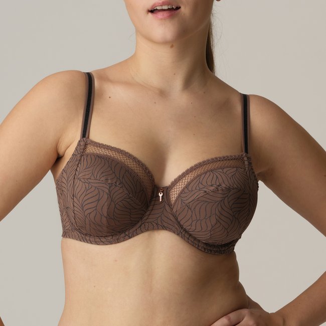 Soutien gorge emboîtant AJUSCO marron - caribe taupe <span itemprop=