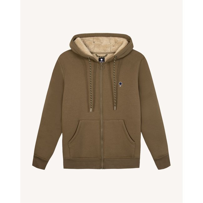 Sweat coton MEYGAL MEYGAL marron <span itemprop=