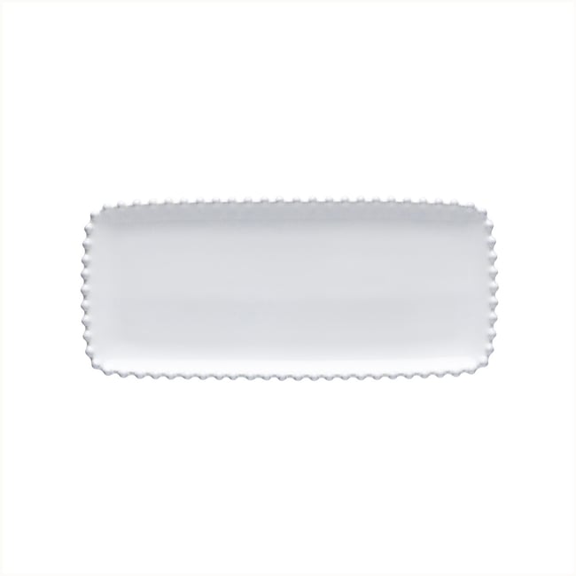 Plateau Rectangulaire Pearl Couleur blanc <span itemprop=