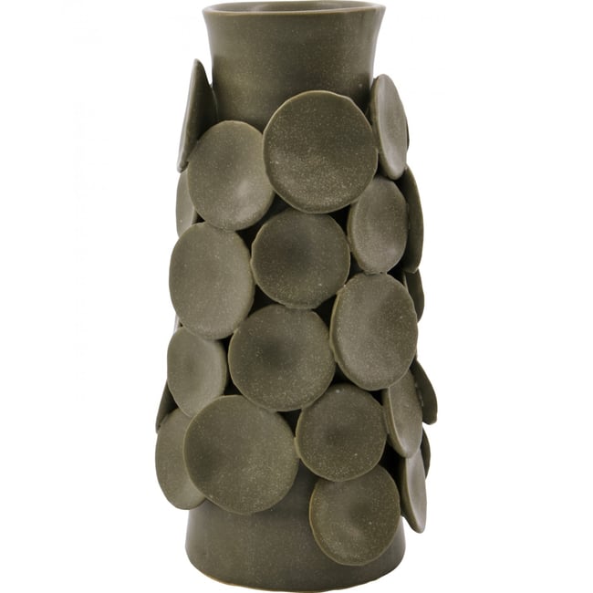 Vase en grès Dot 26 cm Couleur v002239 <span itemprop=