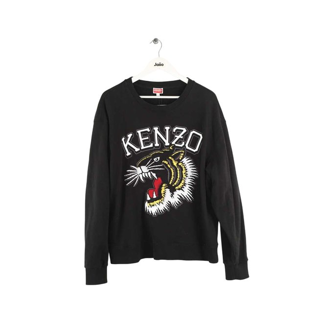 Pull en coton - Très Bon État noir <span itemprop=