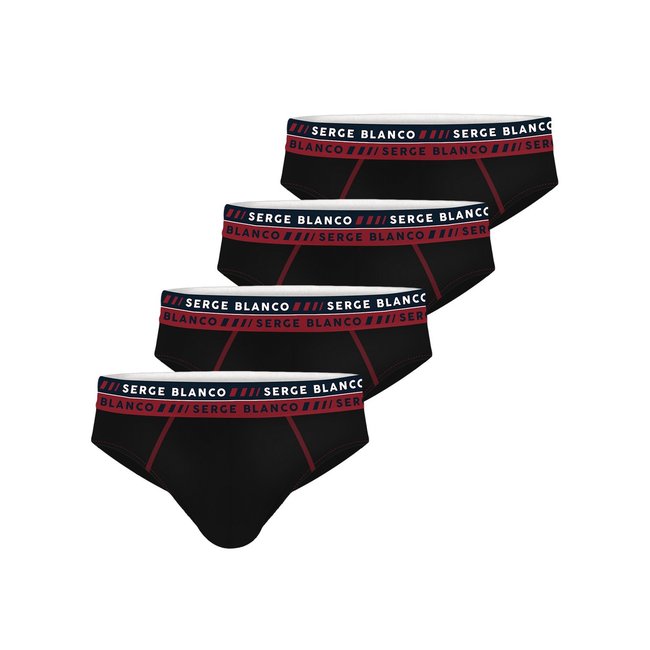 Lot de 4 Slips coton French - SERGE BLANCO