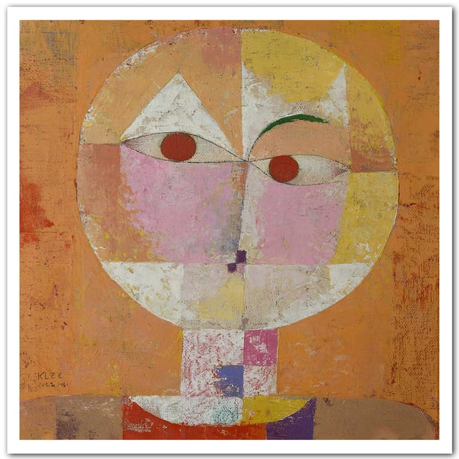 Poster Senecio - Paul Klee - HEXOA