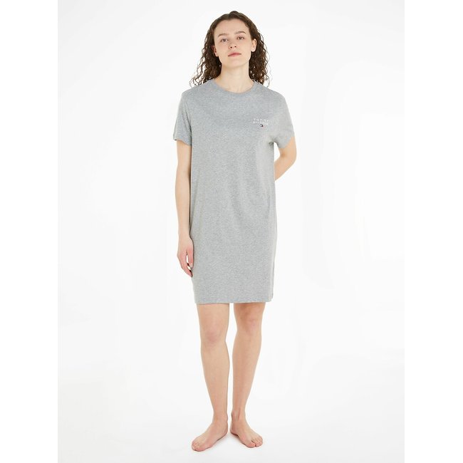 Camisa de dormir de mangas curtas, Original cinzento <span itemprop=