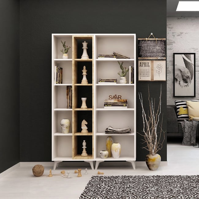Полка для книг, Potenza / Potenza белый SO'HOME