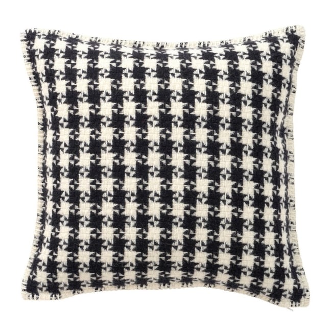 Housse de coussin laine agneau  DOGTOOTH - KLIPPAN