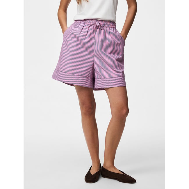 Short fuchsia pink <span itemprop=