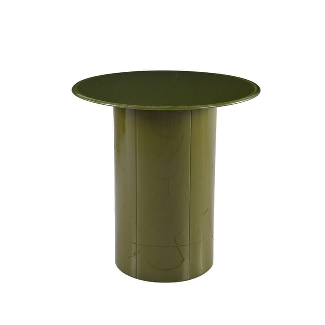 Table basse 50 cm en verre jaune - ZAGO