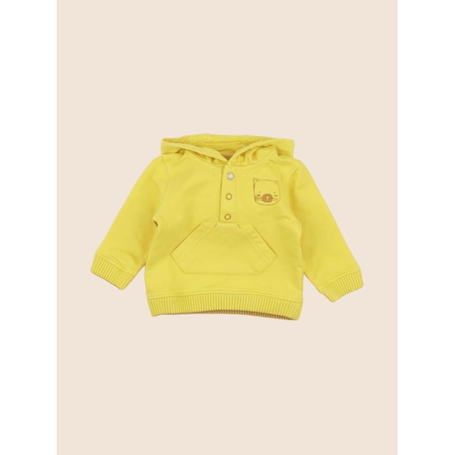 Sweat - Très bon état jaune <span itemprop=