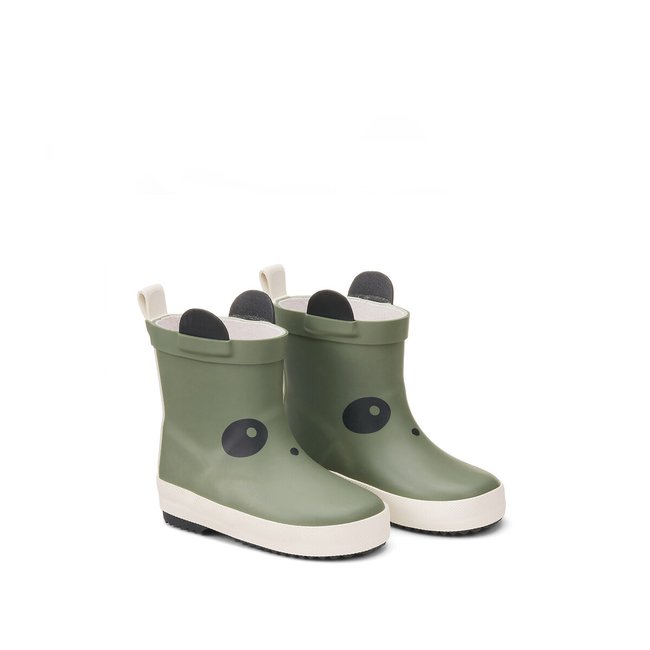 Gummistiefel Panda khaki <span itemprop=