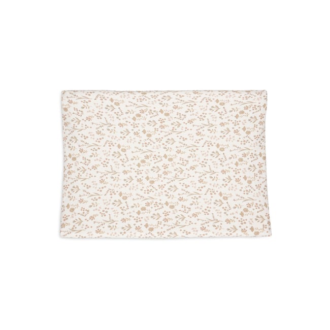 Housse matelas à langer Jersey blanc, rose <span itemprop=