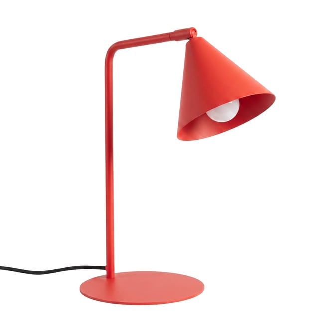 Lampe de bureau Acier Rouge E14 1 Nox Couleur rouge <span itemprop=