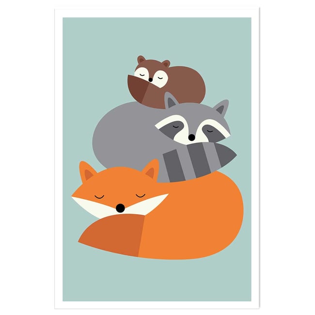 Affiche  chill forest - HEXOA