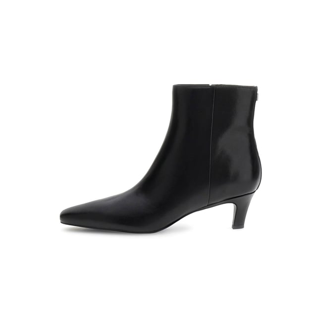 Bottines En Cuir Véritable Idreena noir <span itemprop=