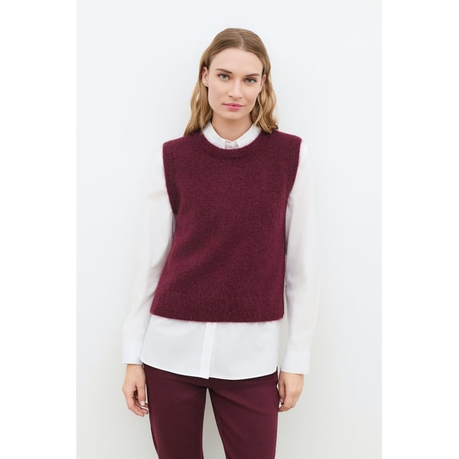 Pull droit col rond alpaga MDOUG - CAROLL