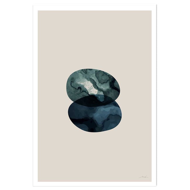 Affiche labradorite vertueuse - HEXOA