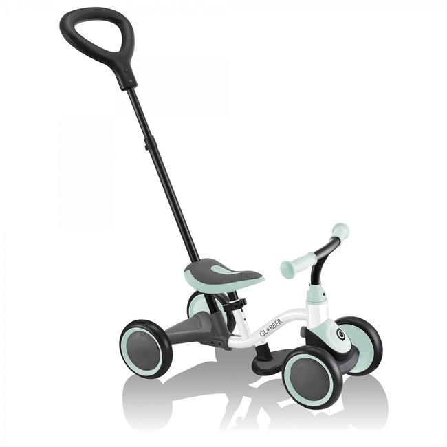 Porteur LEARNING BIKE 3EN1 blanc-menthe <span itemprop=