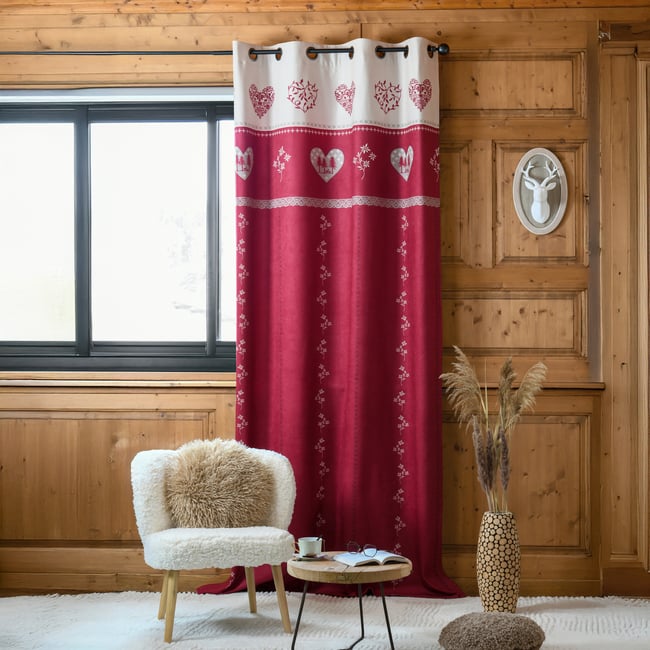 Rideau montagnard déco chalet - LOVELY CASA