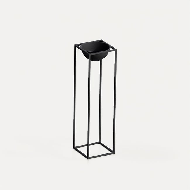Декоративный горшок GED / ГЕД черный SO'HOME