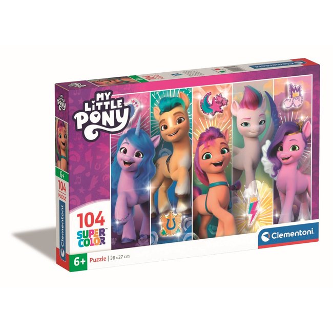 104 pièces - my little pony - CLEMENTONI