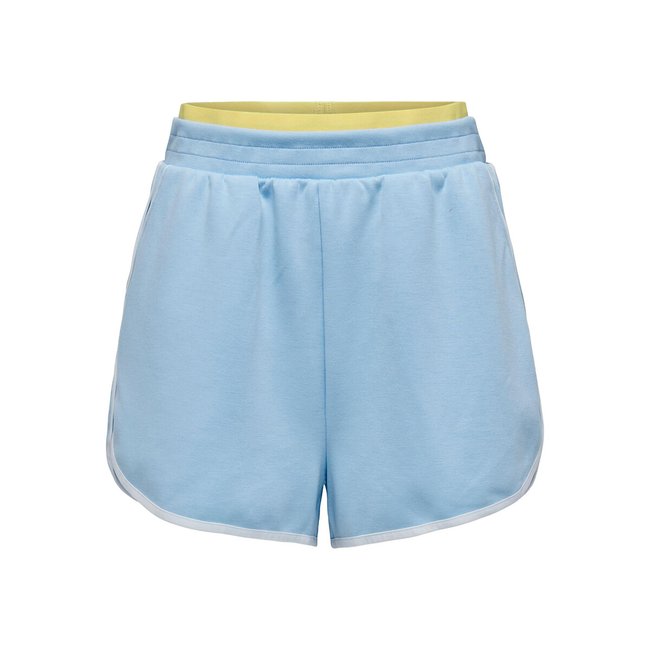 Shorts Lounge High waist blu chambray ONLY PLAY