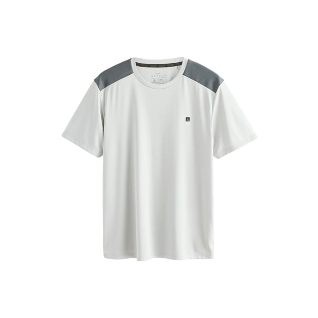 T-shirt active training à manches courtes gris glacé <span itemprop=