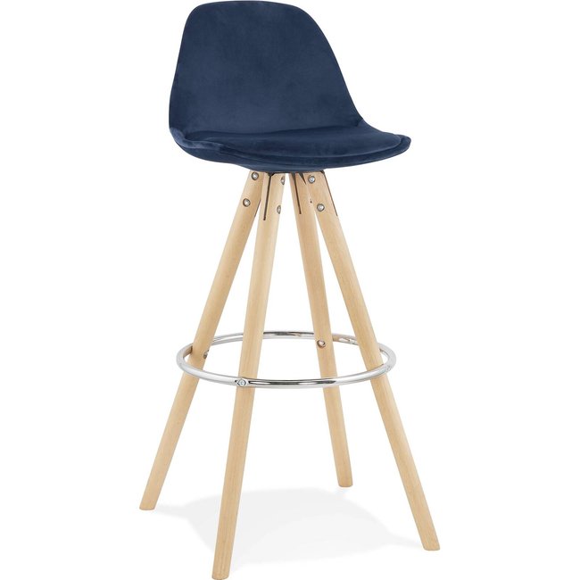 Tabouret de bar en tissu, Franky - KOKOON DESIGN