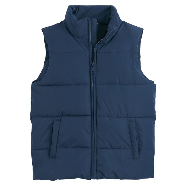 Padded gilet navy blue La Redoute Collections La Redoute