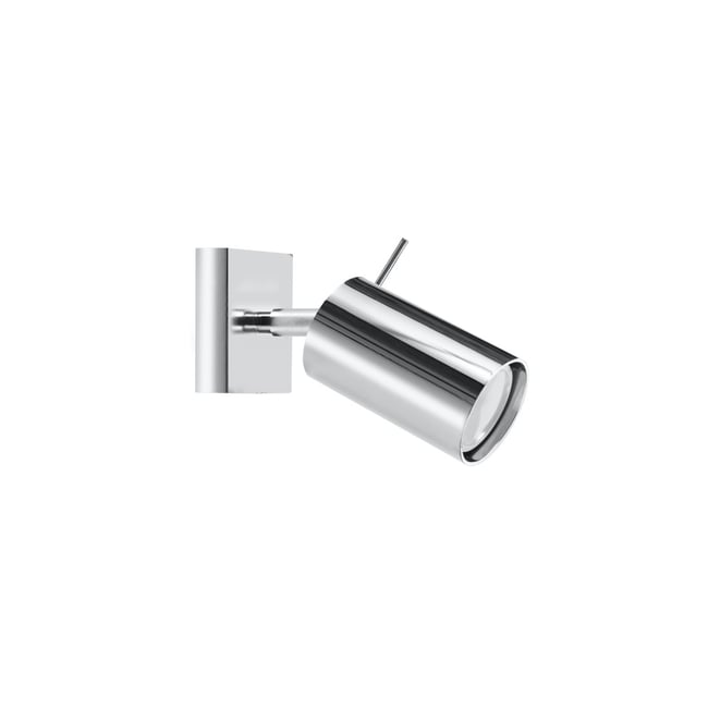 Applique Acier Chrome GU10 1 Ring Couleur gris <span itemprop=