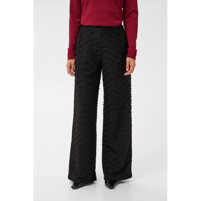Pantalon décontracté noir black lurex <span itemprop=