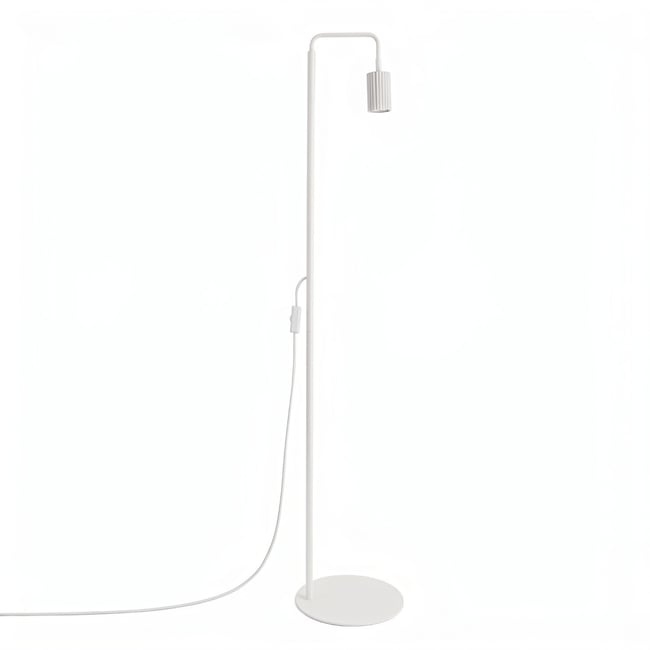 Lampadaire Aluminium Blanc GU10 1 KARBON Couleur blanc <span itemprop=