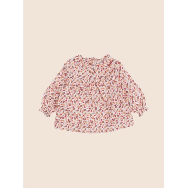 Blouse - Très bon état orange, rose <span itemprop=