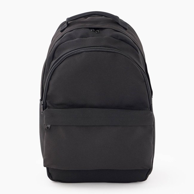 Sac à dos double compartiments noir <span itemprop=