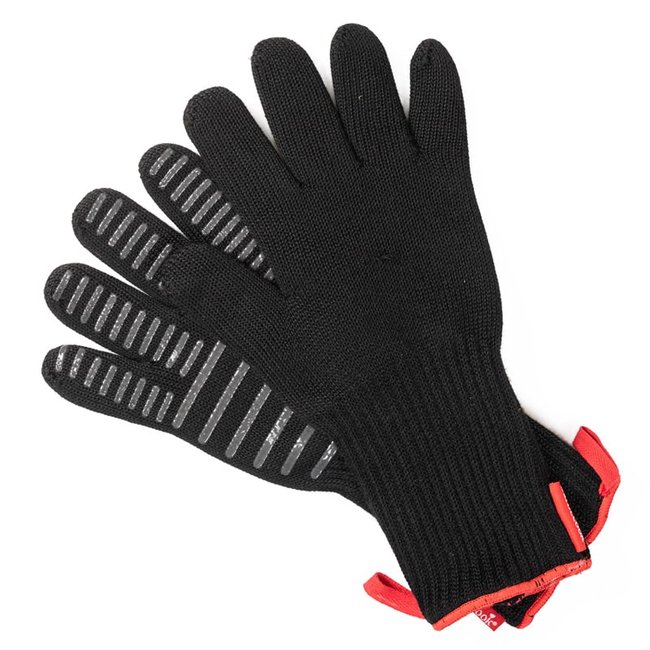 Gants de barbecue Premium rouge <span itemprop=