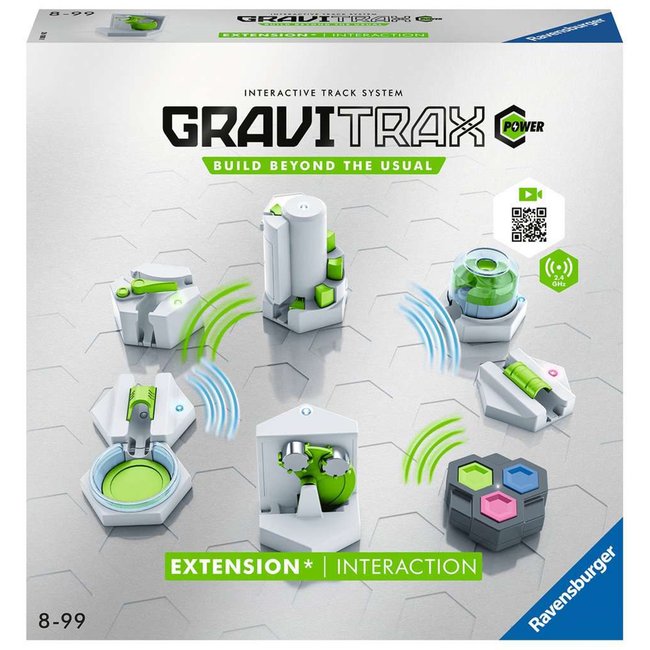 GraviTrax POWER Système de piste interactive blanc et vert <span itemprop=