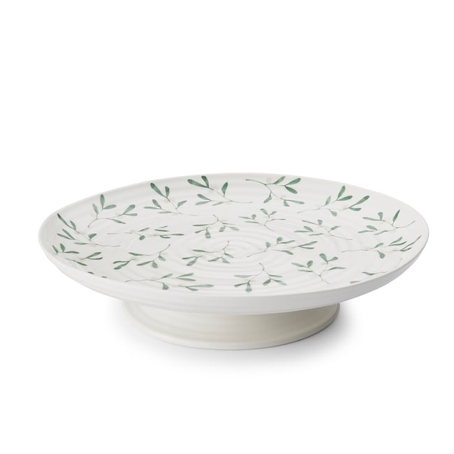 Mistletoe Footed Cake Stand, white, SOPHIE CONRAN FOR PORTMEIRION