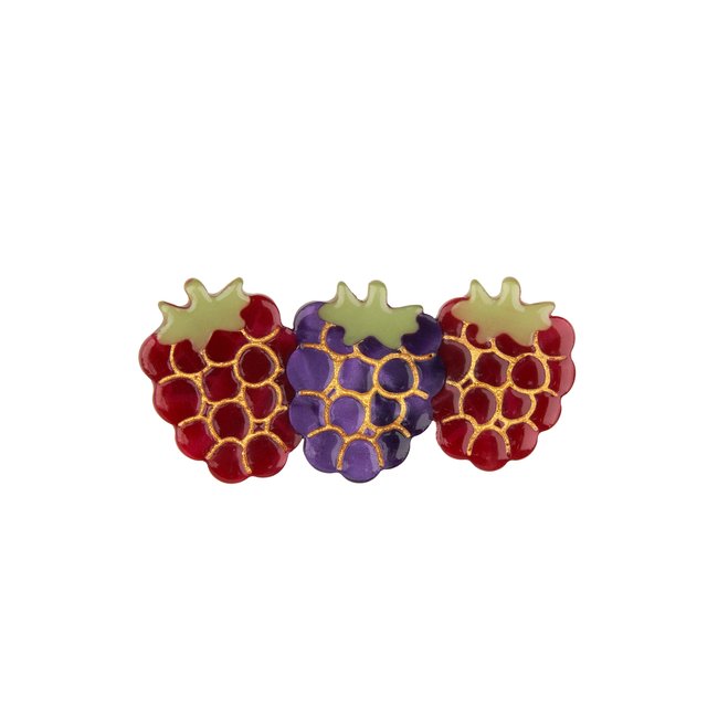 Barrette Fruits rouges - COUCOU SUZETTE