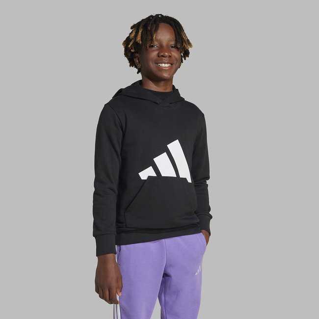 Felpa con cappuccio nero ADIDAS SPORTSWEAR