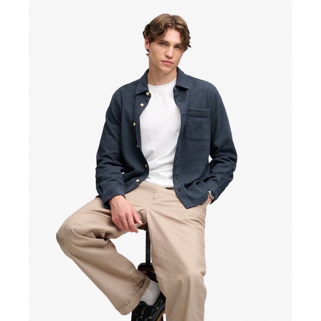 Chemise en Jersey Twill Tweed - SUPERDRY