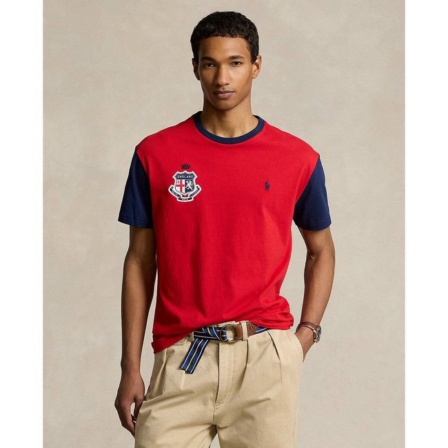 Polo ralph lauren t shirt red new arrivals