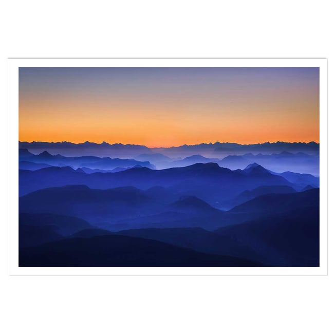 Affiche Mystique montagne - HEXOA