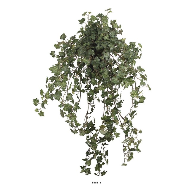 Chute de lierre artificiel en pot, Couleur vert <span itemprop=
