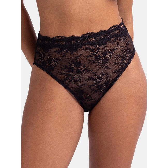 Culotte taille haute ORIGINS noir <span itemprop=