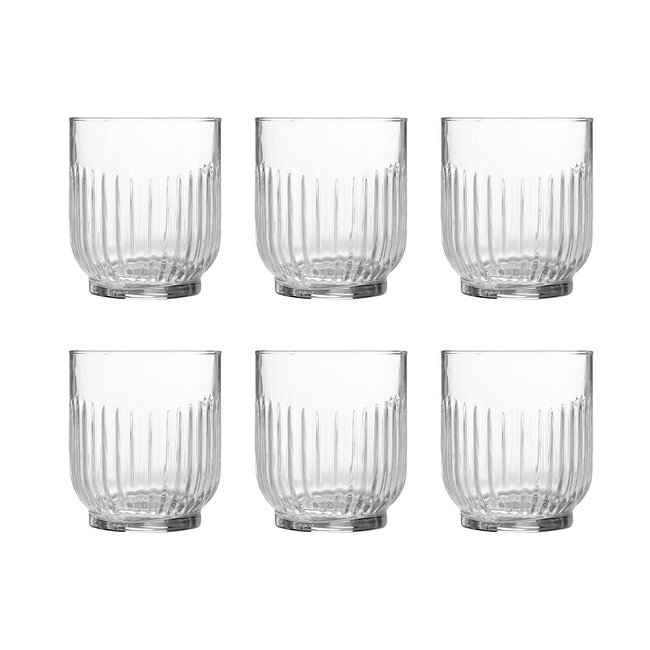 Set of 6 Essentials Siesta Mixer Glasses, glass, RAVENHEAD