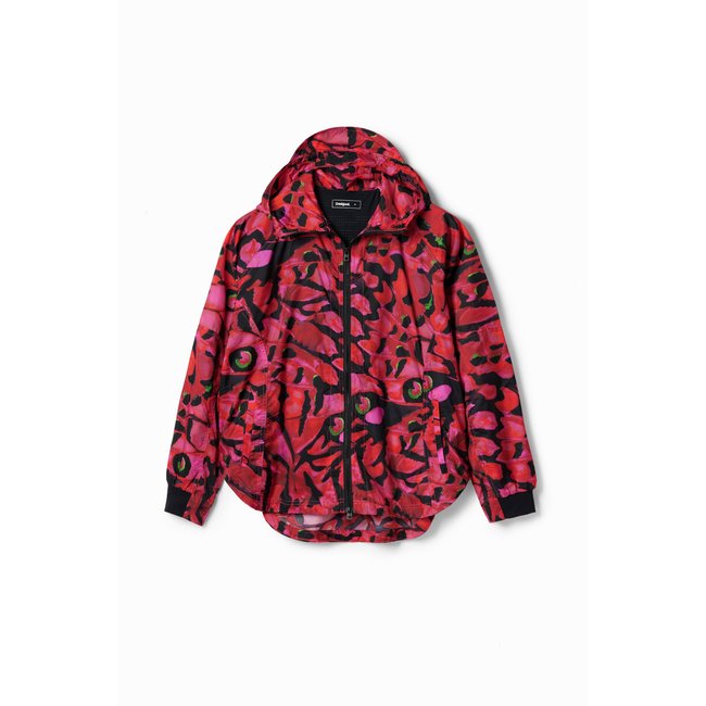 Veste sport court papillon - RED - L rouge <span itemprop=