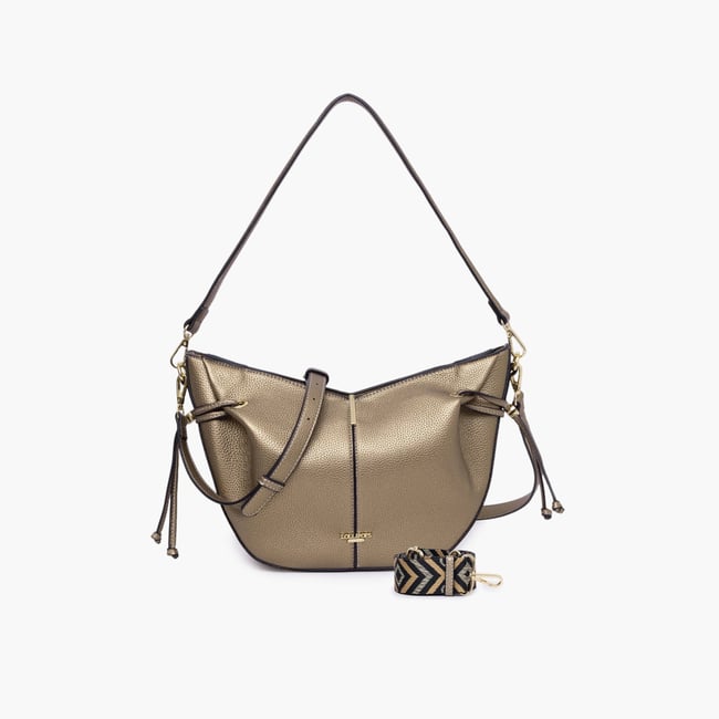 Sac porté épaule  Taloum M bronze,doré <span itemprop=