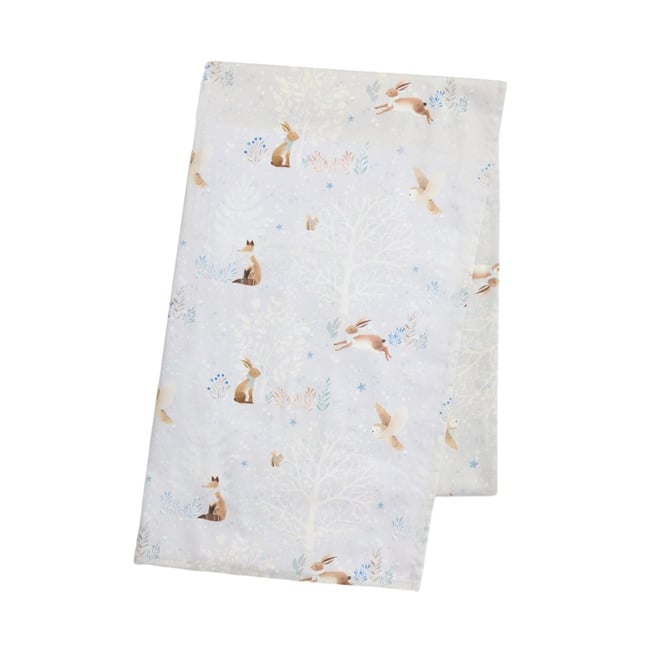 Nappe à motif animaux facile nettoyer bleu <span itemprop=