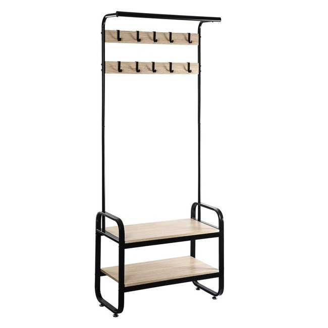 Vestiaire d'entrée Jano Couleur noir <span itemprop=