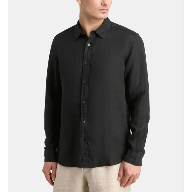 Chemise droite rilin en lin européen™ - GALERIES LAFAYETTE