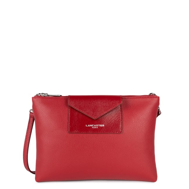 Double pochette MAYA KBA carmin <span itemprop=